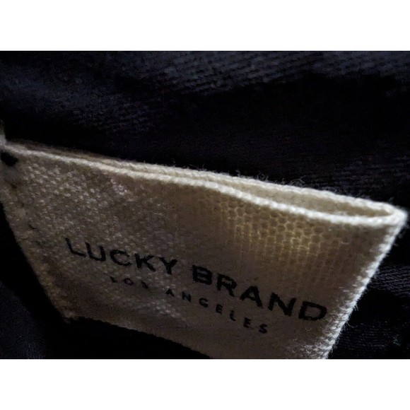 NWT Lucky Brand Black Woven Crossbody Bag - Picture 8 of 11